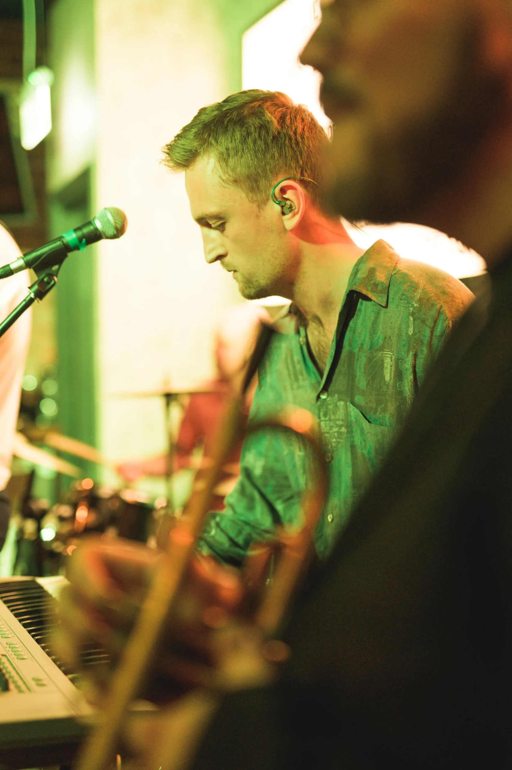 Will Jackson playing keys